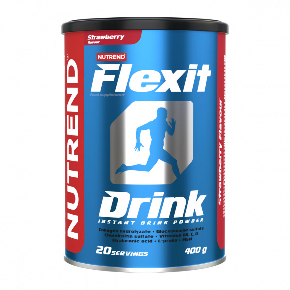 Витамины для суставов и связок FLEXIT DRINK Nutrend 400 г, апельсин - фото 1 - id-p222713470