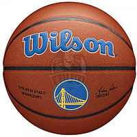 Мяч баскетбольный тренировочный Wilson NBA Team Alliance Golden State Warriors Indoor/Outdoor №7 (арт.