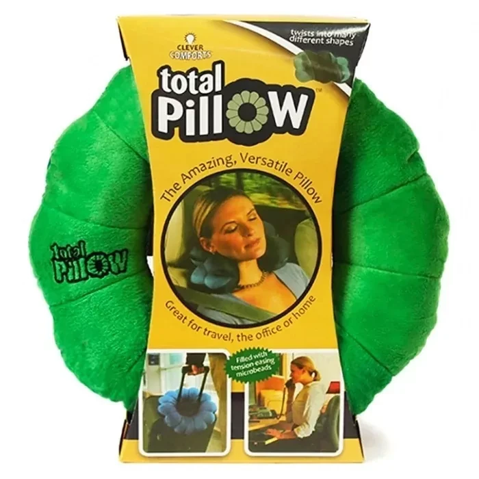 Подушка-трансформер для путешествий Total Pillow (зелёный) - фото 1 - id-p145969969