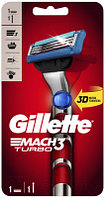 Бритвенный станок Gillette Mach3 Turbo + кассета