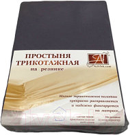 Простыня AlViTek Трикотажная на резинке 180x200 / ПТР-ГРА-180(180)