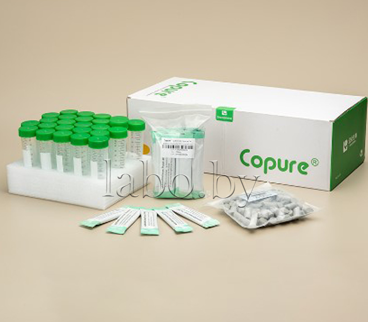 Набор для экстракции QuEChERS экстракционные соли в пробирках (уп. – 50 шт.) по стандарту EN 15662