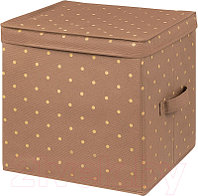 Коробка для хранения Elan Gallery Шоколадный горошек / 490321
