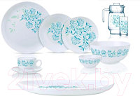 Набор столовой посуды Luminarc Diwali Frescura Turquoise Q7823