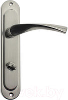 Ручка дверная Lockit WC с заверткой A1205S014А-72T5 SN