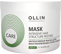 Маска для волос Ollin Professional Care Интенсивная для восстановления структуры волос