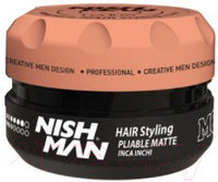 Паста для укладки волос NishMan M6 Pliable Матовая подвижная фиксация