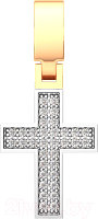 Крестик из розового золота ZORKA 440517.14K.R