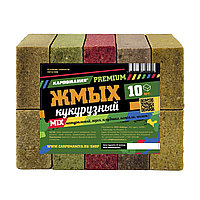 Жмых кукурузный Карпомания Premium MIX в кубиках
