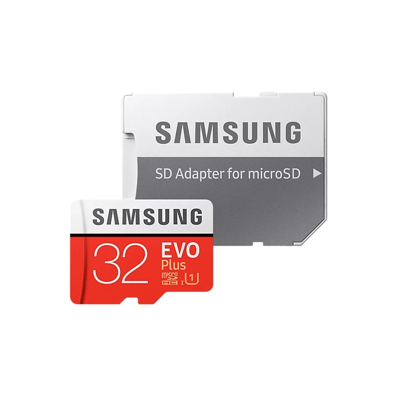 Карта памяти MicroSD 32GB - Samsung Evo Plus, класс 10, UHS-I, скорость: 95/20 Mb/s + адаптер - фото 3 - id-p149074949