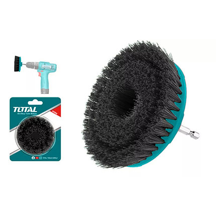 Щетка для дрели-шуруповерта TOTAL TACH1401 жесткая, фото 2