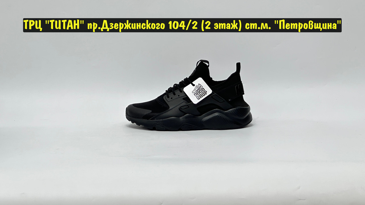 Кроссовки Nike Air Huarache Triple Black - фото 3 - id-p115461097