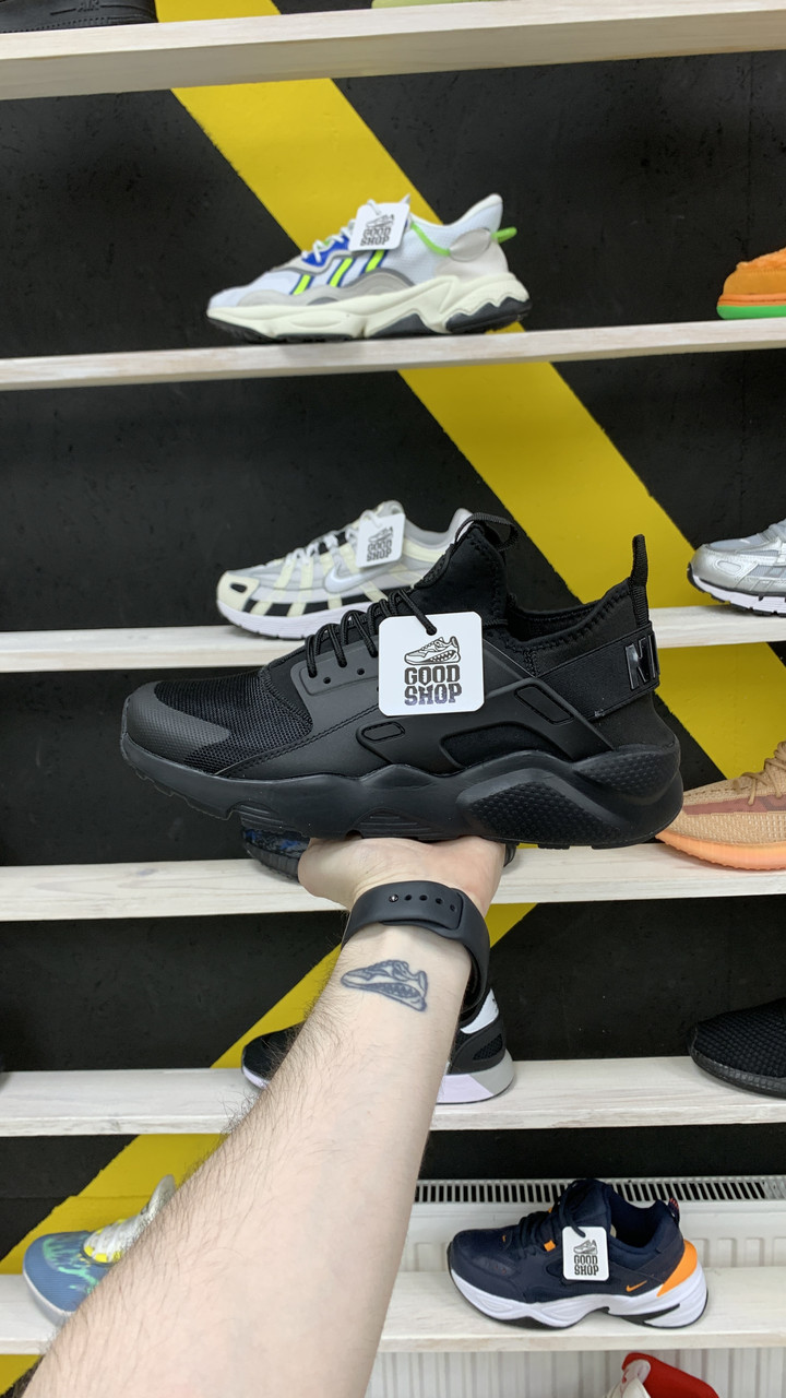 Кроссовки Nike Air Huarache Triple Black - фото 1 - id-p115461097