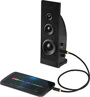 Greenconnect Кабель аудио 1.5m jack 3,5mm/jack 3,5mm, нейлон, черный, желтая окантовка, ультрагибкий, 28 AWG,