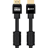 GCR Кабель 2.0m HDMI 2.1, черный, 8K 60Hz, 4K 144Hz, динамический HDR, 4:4:4, Ultra HD, 48.0 Гбит/с, 3 Х