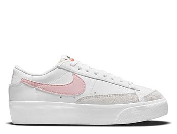 Кроссовки женские BLAZER LOW PLATFORM W белый/розовый DJ0292-103