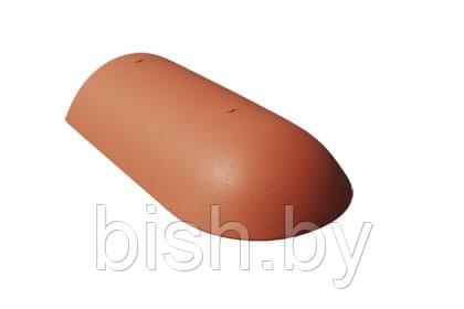 Минеральная черепица Braas Таунус Начальная хребтовая (красный)