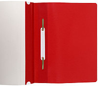 Папка-скоросшиватель пластиковая А5 Brauberg Small-Size толщина пластика 0,18 мм, красная