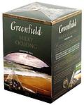 Чай Greenfield 36 г, 20 пакетиков-пирамидок, Milky Oolong, зеленый чай