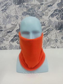 Бафф двойной флисовый, MaxWarm, оранжевый