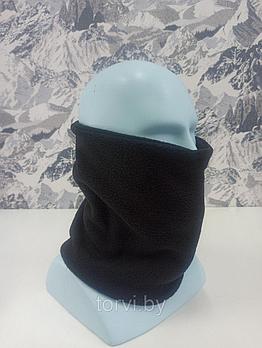 Бафф двойной флисовый, MaxWarm, черный