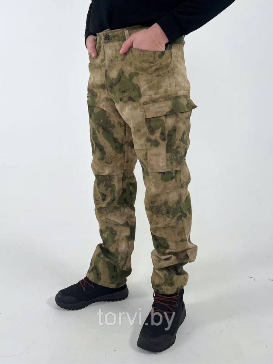 Брюки BDU Premium, рост 182-188, твил, размер 3XL, мох