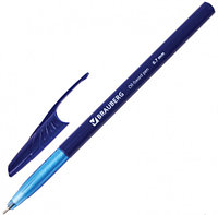 Ручка шариковая Brauberg Oil Base корпус синий, стержень синий