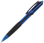 Ручка шариковая автоматическая Brauberg Phantom корпус синий, стержень синий
