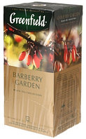 Чай Greenfield ароматизированный пакетированный 37,5 г, 25 пакетиков, Barberry Garden, черный чай
