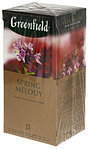 Чай Greenfield ароматизированный пакетированный 37,5 г, 25 пакетиков, Spring Melody, черный чай