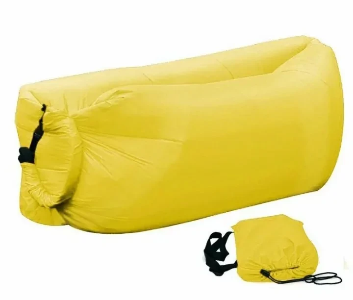 Надувной диван Ламзак, Качество А ( жёлтый ) - фото 1 - id-p157846707