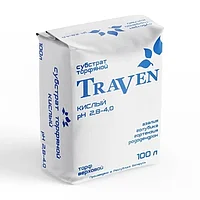 Субстрат торфяной Traven кислый рН 2,8-4,0 100л