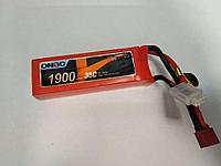 Аккумулятор ONBO 1900mAh 3s1p 11.1V (35C) LiPo T-dean