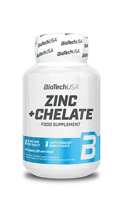Витамины Zinc + Chelate, Biotech USA - фото 1 - id-p222636477
