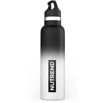 Бутылка метал.+STAINLESS STEEL BOTTLE NUTREND 2021 750мл, черная - фото 1 - id-p225219892