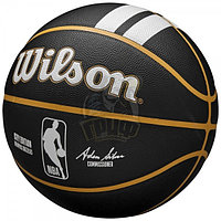 Мяч баскетбольный тренировочный Wilson NBA Team Mem Griz №7 (арт. WZ4024115XB7)