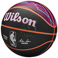 Мяч баскетбольный тренировочный Wilson NBA Team Pho Suns №7 (арт. WZ4024124XB7)