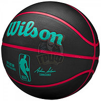 Мяч баскетбольный тренировочный Wilson NBA Team Was Wiza №7 (арт. WZ4024130XB7)