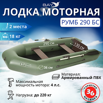Лодка моторная Румб 290 БС