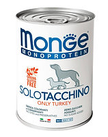 Паштет для собак Monge Dog Monoprotein Adult Turkey (индейка) 400 гр