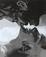 Картина по номерам на холсте Sima-Land 40*50 см, «Поцелуй»