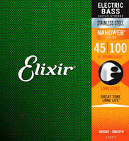 Струны для бас-гитары Elixir Strings 14652 45-100 4-Strings