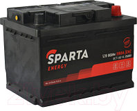 Автомобильный аккумулятор SPARTA Energy 6СТ-60 LB Евро 590A