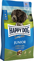 Сухой корм для собак Happy Dog Sensible Junior Lamm & Reis / 61014