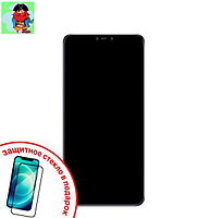 Экран для Xiaomi Mi 8 lite с тачскрином, цвет: черный + ПОДАРОК