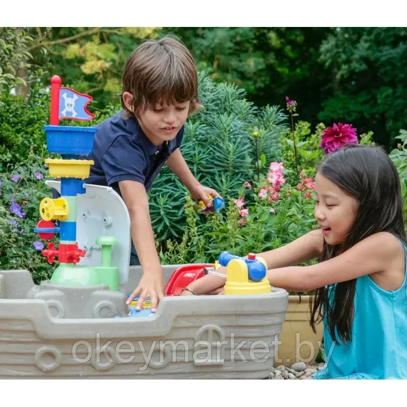 Песочница-стол Пиратский корабль Little Tikes 628566 - фото 7 - id-p62267792