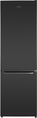Холодильник с морозильником Maunfeld MFF 176SFSB - фото 1 - id-p223140687