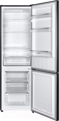 Холодильник с морозильником Maunfeld MFF 176SFSB - фото 5 - id-p223140687