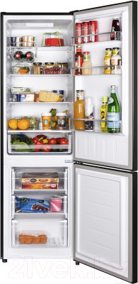 Холодильник с морозильником Maunfeld MFF 176SFSB - фото 9 - id-p223140687