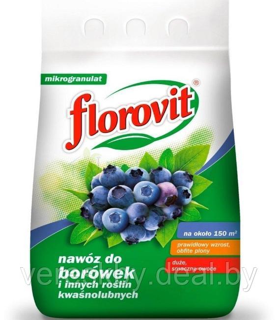 Удобрение "Флоровит" для голубики (брусники) меш. 1 кг - фото 1 - id-p195498425